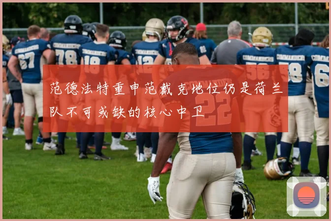范德法特重申范戴克地位仍是荷兰队不可或缺的核心中卫